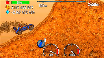 hill climb racing - rally car on mudpool | android iOS gameplay #683 Mrmai Gaming