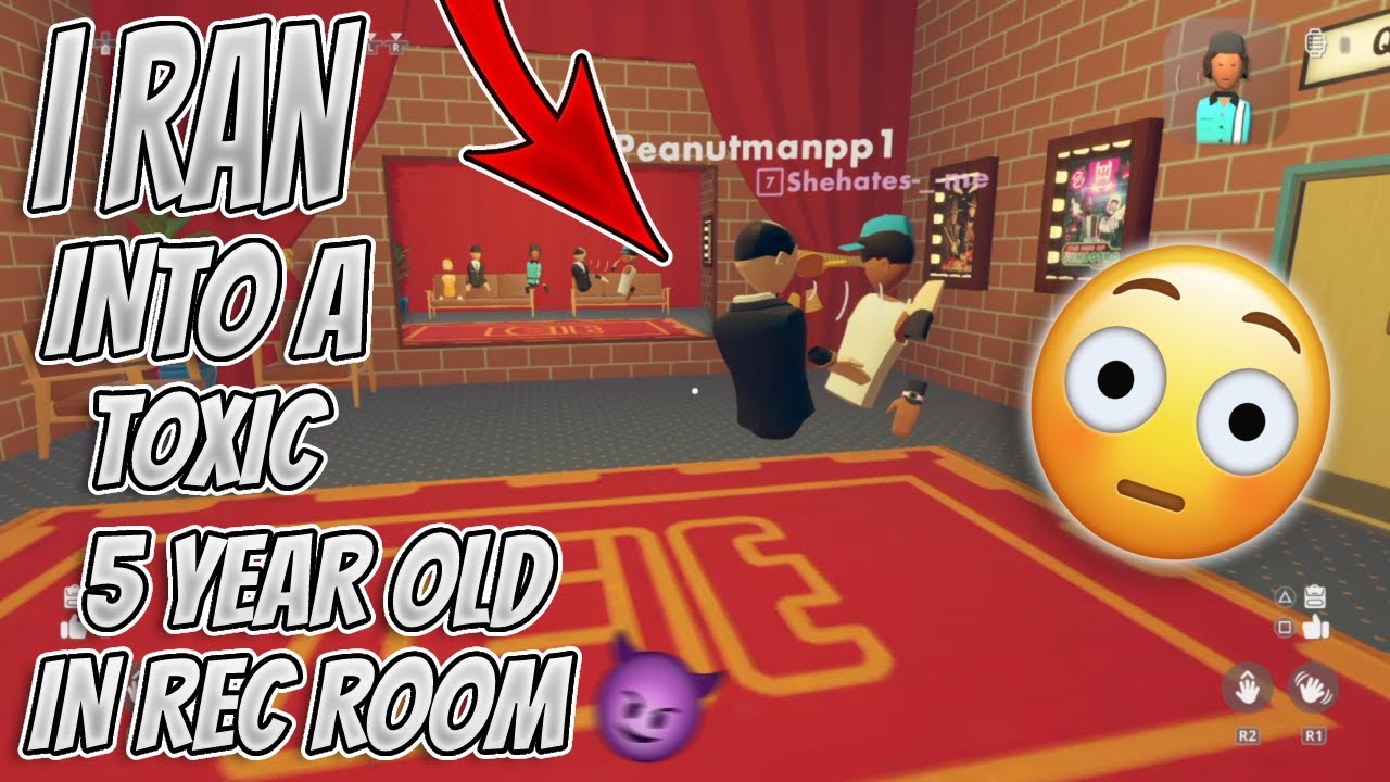 I RAN INTO A TOXIC 5 YEAR OLD IN REC ROOM YouTube