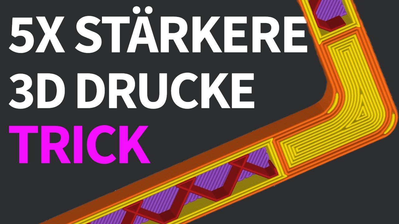 Stärke 3D-Drucke & Weniger Supports: Die besten Design Tricks!