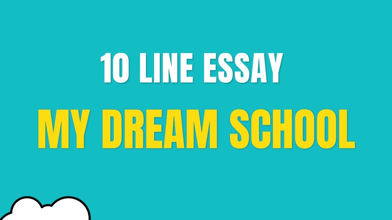 dream school essay