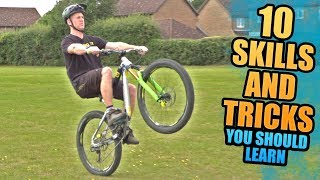 10 MOUNTAIN BIKE SKILLS AND TRICKS YOU SHOULD LEARN! screenshot 4