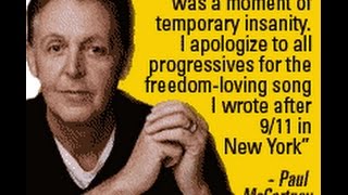 Paul McCartney Becomes a WAR-MONGERING PROPAGANDIST For George W. Bush--THEY HATE US FOR FREEDOM