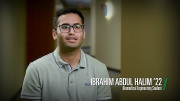 Wright State University Biomedical Engineering Student Ibrahim Abdul Halim