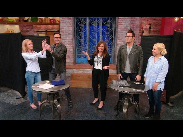 An Amazing Tip for Layering a Sweater Over a Button Down | Rachael Ray Show