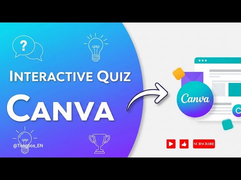 ⭐ How to Create an Interactive Quiz in Canva for FREE! Instantly Create ...