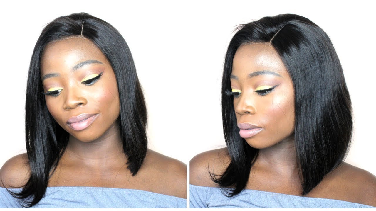 OMGQueen WIG REVIEW AFFORDABLE STRAIGHT BRAZILIAN VIRGIN HAIR   BEYONCE STYLE BOB