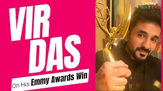 Vir Das Wins International Emmy Award 2023 | Vir Das Calls Shefali Shah Indias Meryl Streep