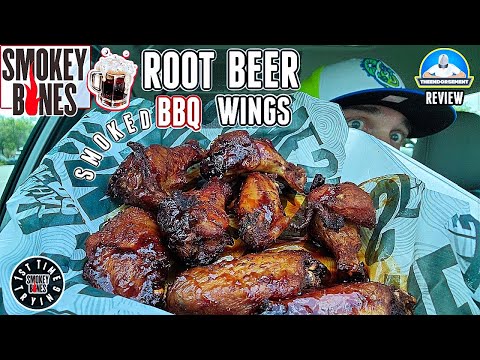 Smokey Bones® Root Beer BBQ Smoked Wings Review! ??️? | theendorsement