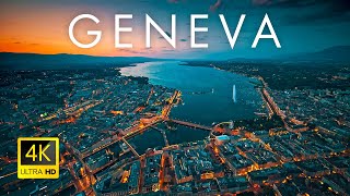 Geneva, Switzerland 🇨🇭 in 4K Ultra HD | Drone Video