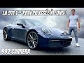 Essai porsche 992 carrera  que vaut la 911 1er prix pousse  fond 