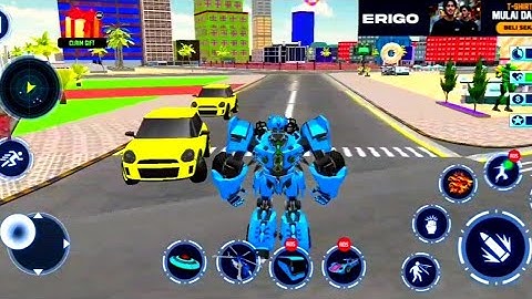 Police Robot Bus Robot Car Games || Level 4 - Car Game Android Gameplay