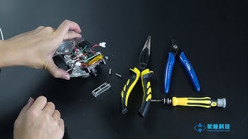 SingTown - OpenMV Cam video tutorial 20 - DIY Robotic Following Lines Car