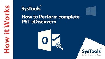 How to Perform complete PST eDiscovery  | Best Solution