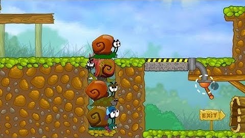 Video Game Walkthrough - Snail Bob 2 Game  Completed Walkthrough Best Adventure Games