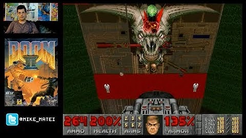 DOOM 2 (PC) Part 2 - Mike Matei live stream