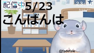 【雑談】5/23：こんばんは！！！！！！！！！！！！！！着ぐるみチンチラ！！！！！/Fade【新人Vtuber】
