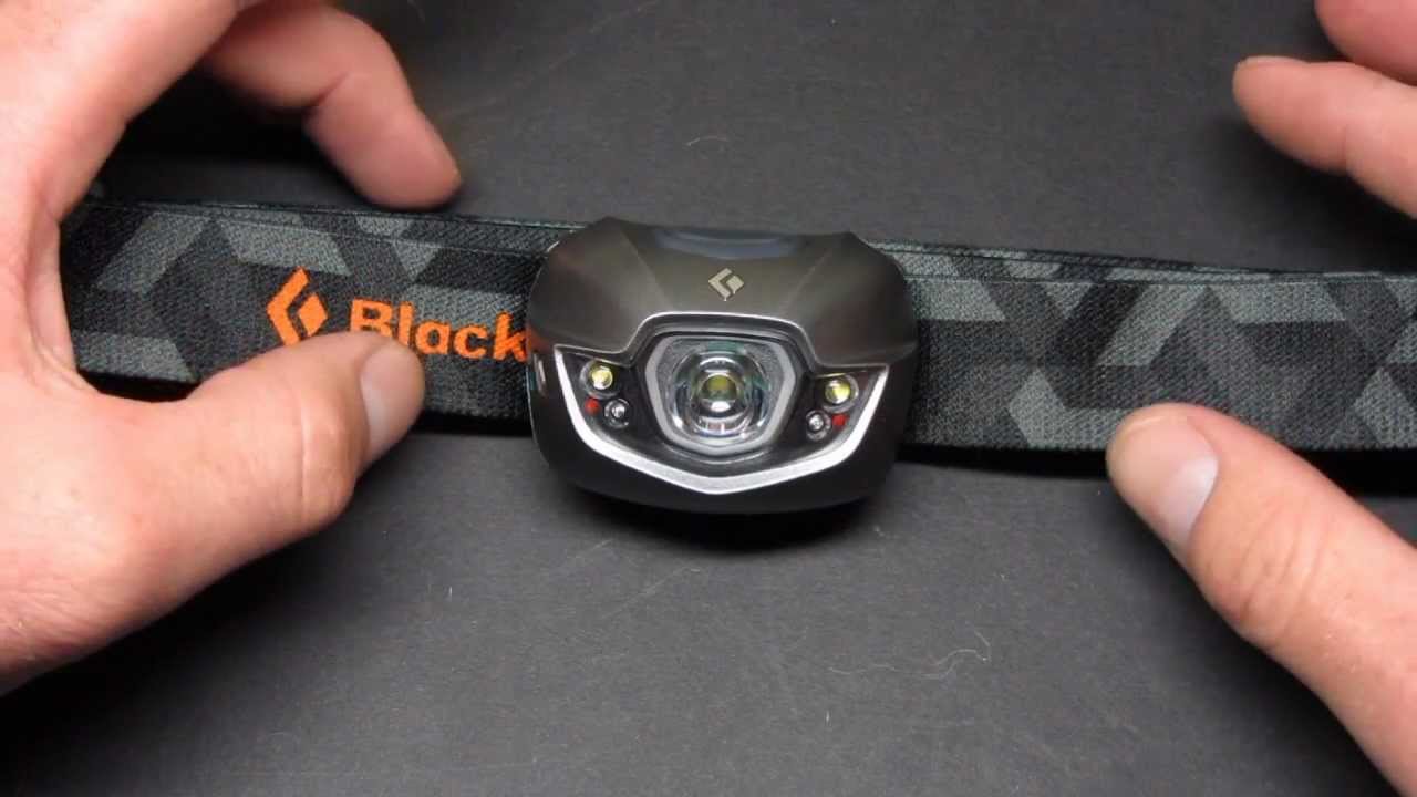 Black Diamond Spot Headlamp Review with Beamshots - YouTube