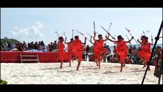 Tari pana SMP seminari St Johannes XXIII Langgur Meti Kei 2018 pasir panjang