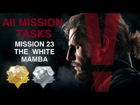 Video: Metal Gear Solid 5 - The White Mamba: Masa Village Och White Mamba Boss Slåss