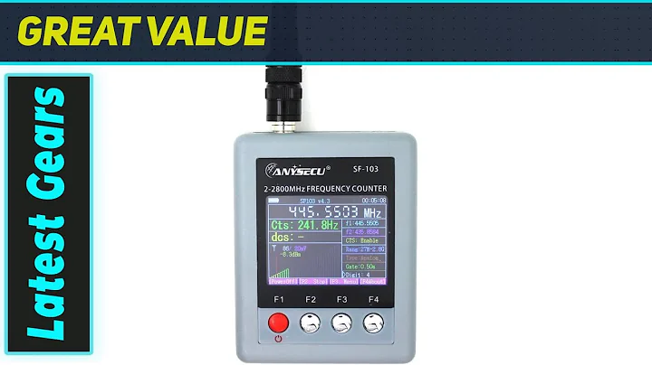 Anysecu SF-103: The Ultimate Portable Frequency Counter!