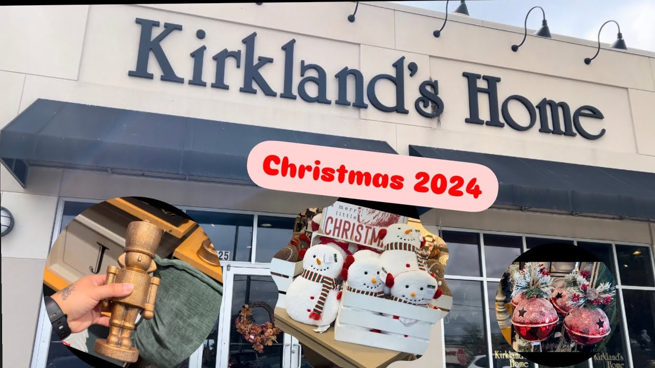 Kirkland’s Home 2024 Christmas collection Part 1 - YouTube