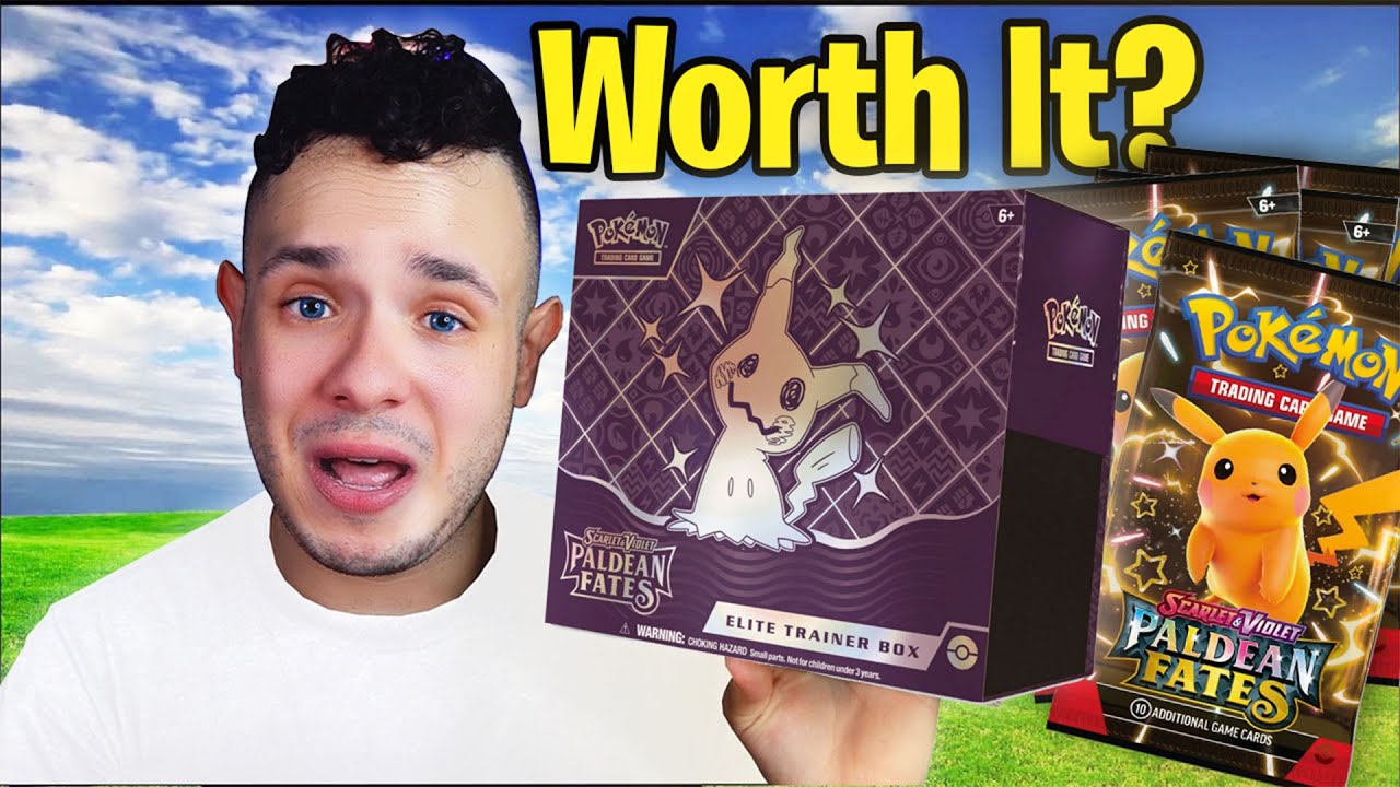 Newest Pokemon Card Set PALDEAN FATES is AMAZING!