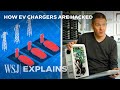 This Is How Easy It Is to Hack EV Chargers | WSJ