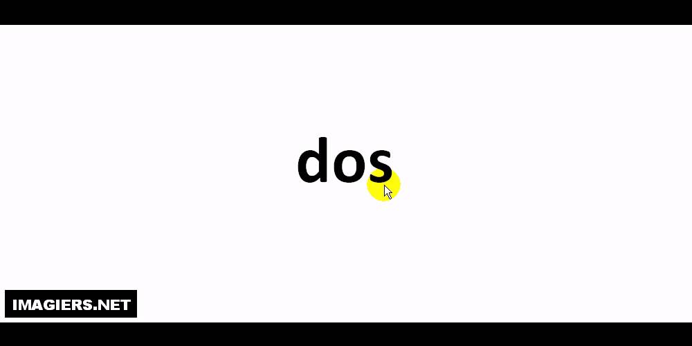 How To Pronounce Dos