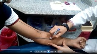 سحب عينات الدم الوريدي عملي  Venous Blood Sampling