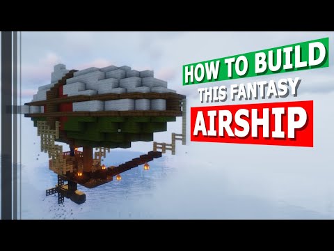 Video Minecraft Small Fantasy Airship Tutorial - Explorer... - youtube