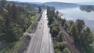 HWY #7 EB 260503 Drone