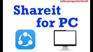 How to use #Shareit in computer | How to share files mobile to computer #windows10| #MKcomputertech screenshot 2
