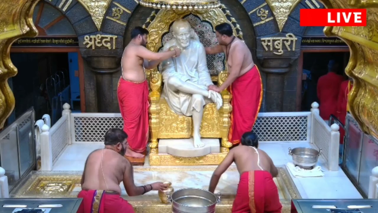 Sai Baba Mangal Sanan avam Aarti Darshan ll Today Live Shridi ll Happy Holi 🫟
