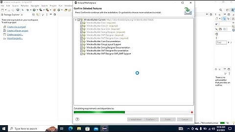 How to Install Swing JFrame in Eclipse