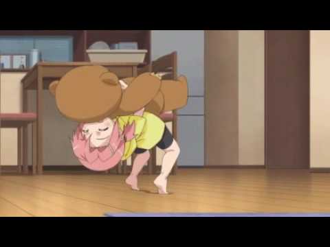 Little anime girl is suplex like Brock Lesnar - YouTube