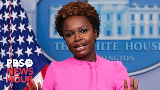 WATCH LIVE: Karine Jean-Pierre holds White House news briefing
