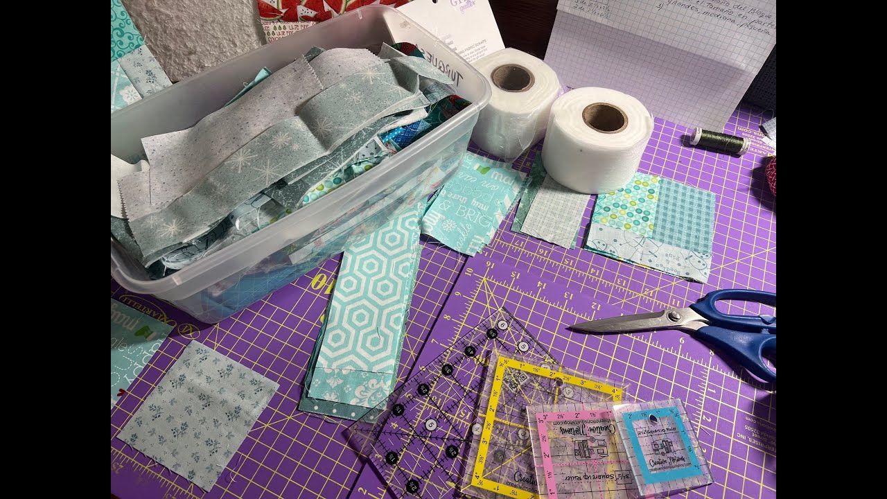 Clase #393 - Retazos/Scraps - Reto Mi Mundo en telas 2024 - Pre-Cortados - DIFERIDO