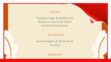 9 Thanksgiving Menu Templates To Make The Most Of Your Meal 🛋️