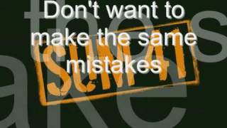 Sum 41 - There´s no Solution (Acoustic) with lyrics