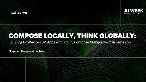 Compose Locally, Think Globally: On-Device LLM Apps with Kotlin, Compose Multiplatform & llama.cpp
