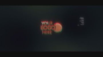 Digital glitch logo animation intro ( ID-0056 )