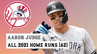 Famous Aaron Judge (#99) All 62 Home Runs of the 2022 MLB Season Profile