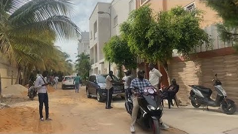 Senegal: security lifted around opponent Sonko's home