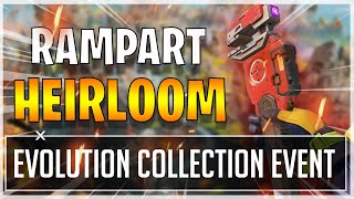 I BOUGHT RAMPARTS HEIRLOOM! APEX LEGENDS EVOLUTION COLLECTION EVENT PACKS!