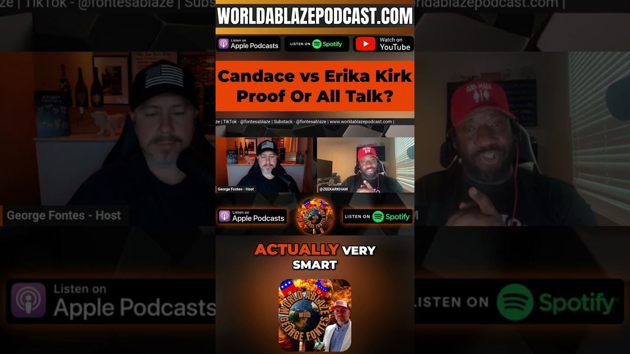 Candace vs Erika Kirk - Proof or Just Talk