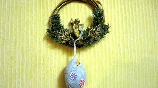 Как сделать яйцо из ниток Как сделать яйцо из ниток