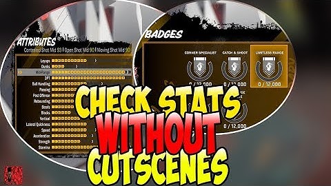 NBA 2K18🏀 How To Check Stats For A New Archetype Without Cutscenes😳 | QUICKEST METHOD‼️ |