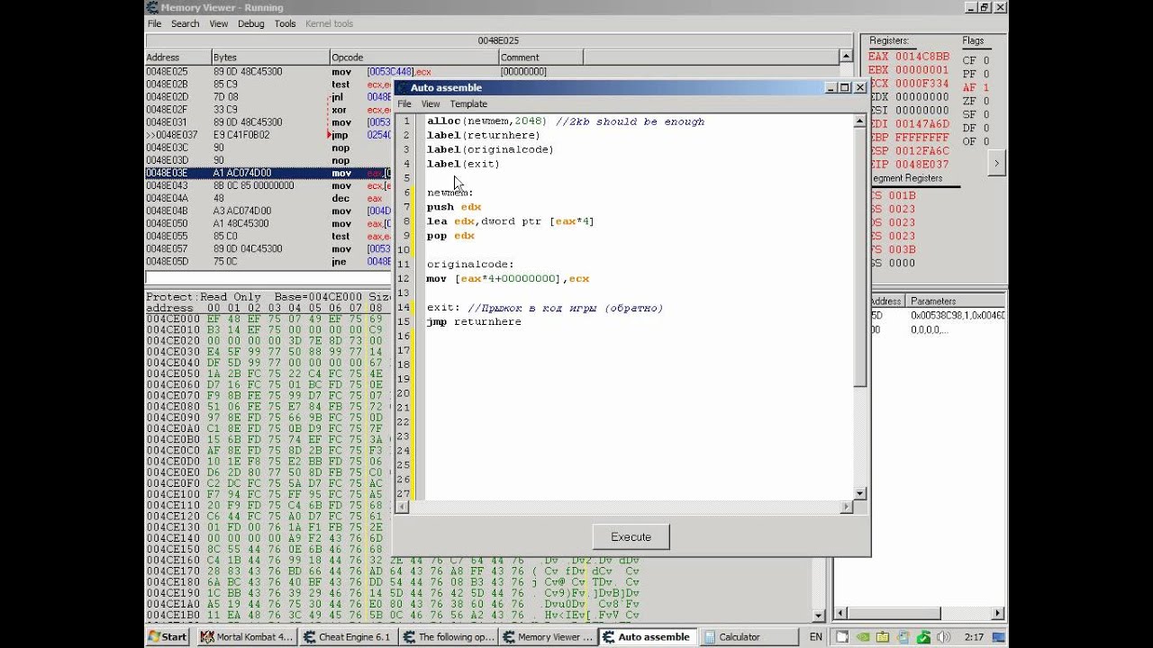 [gamehacking] Видеоурок по взлому игр №5 - Часть вторая - YouTube