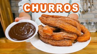 Churros s roztopenou čokoládou | Viktor Nagy | recepty