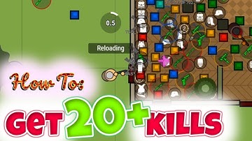 How to get 20+ KILLS in SURVIV.IO FULL TUTORIAL